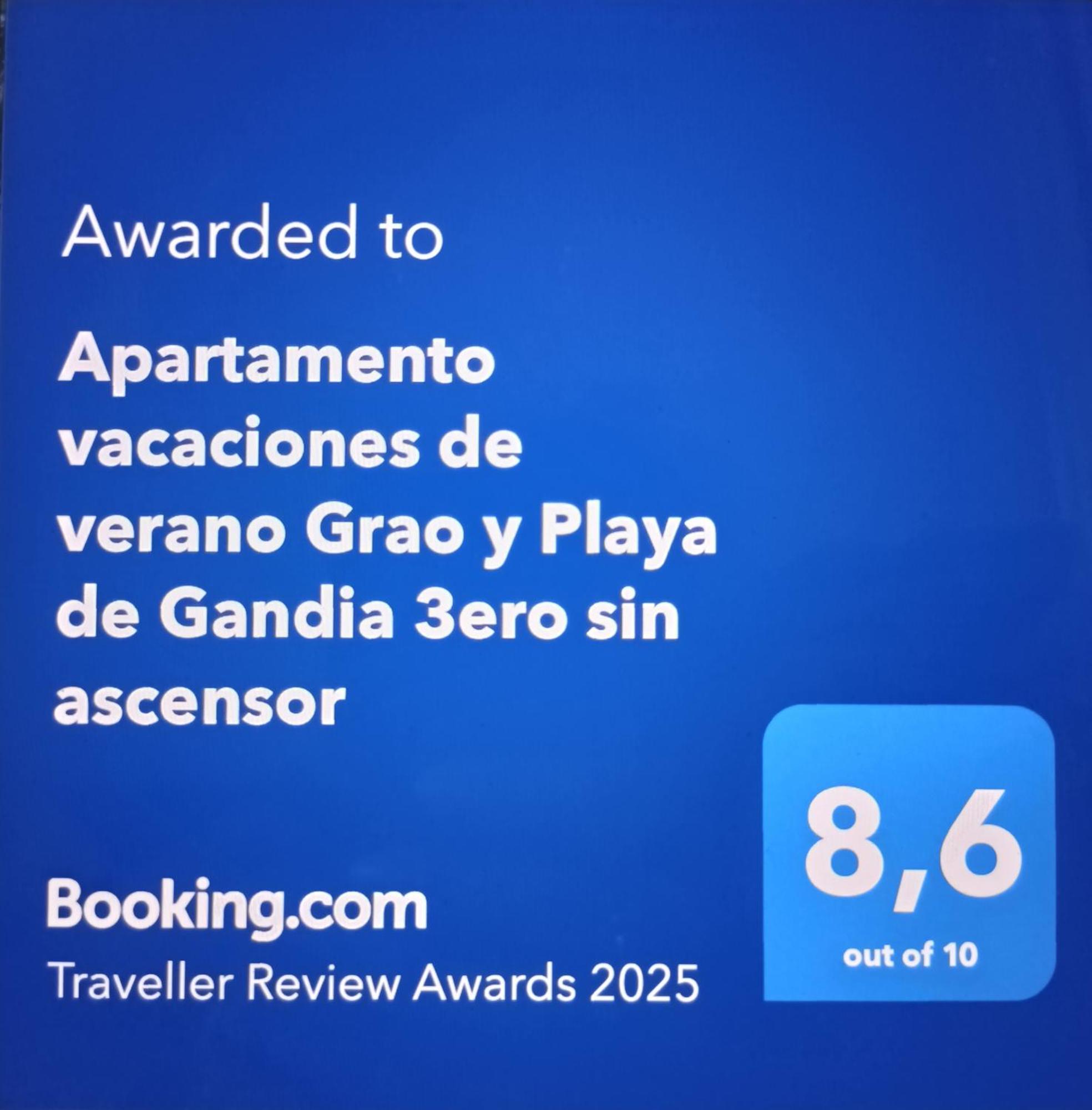 Daoiz, Vivienda Vacacional Para Familias Y Mayores De 25 Anos En El Grao De Gandia 3Ro Sin Ascensor Playa de Gandia Ngoại thất bức ảnh